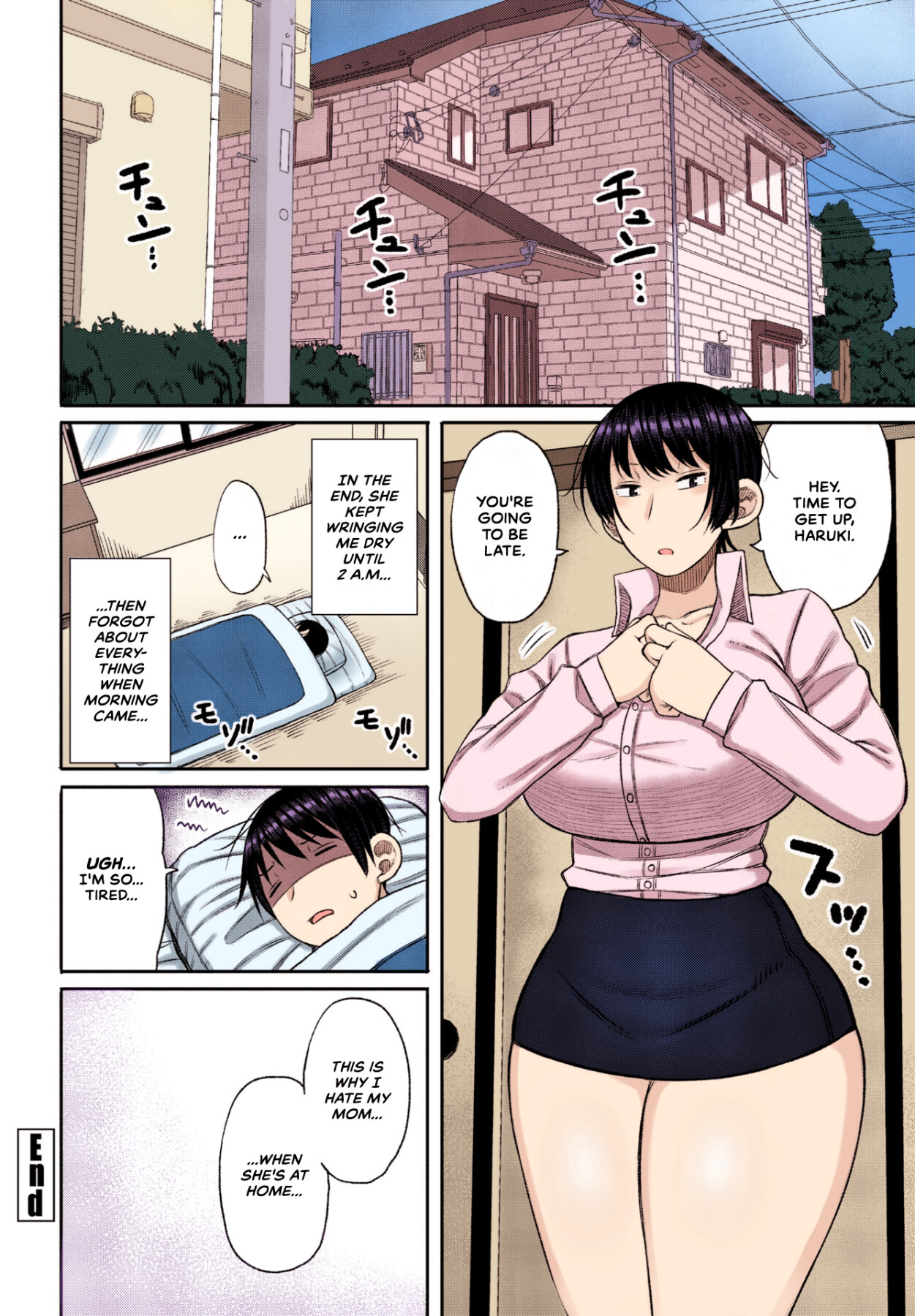 Hentai Manga Comic-My Mom At Home (Color)-Read-21